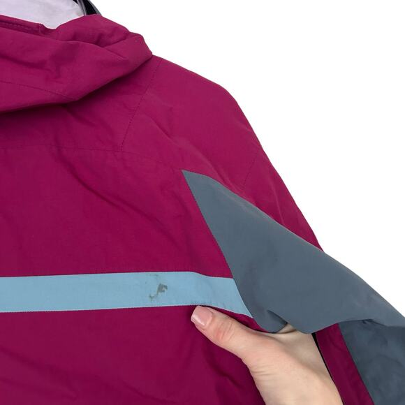 Mountain Hardwear Conduit Maroon Ski Winter Jacket Sz 6 - Picture 9 of 10